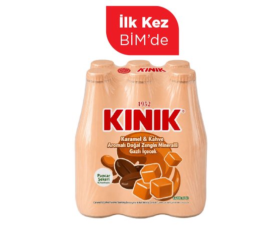 Kahve Karamel Aromalı Maden Suyu